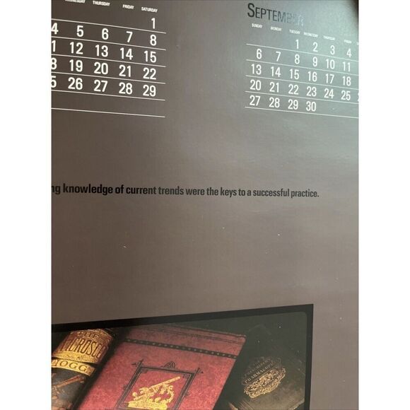 Vintage 1987 Historical Record Keeping in Pharmacy Pharmacist Poster Afrin Promo - Picture 4 of 11